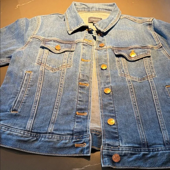 J. Crew Blue Denim Jacket - Picture 4 of 6